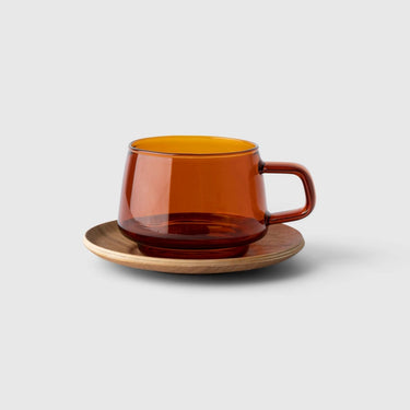 Sepia Cup & Saucer 270ml / 9oz - Autotype